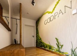 Nízkoenergetické dřevostavby Goopan v kombinaci s interiérovými dveřmi PRÜM