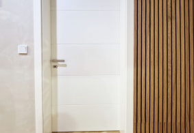 Bíle lakované interiérové dveře PRÜM Royal 251 Bílá exclusiv