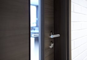 Prosklené interiérové dveře PRÜM Standard CPL laminát - Pera dark DQ